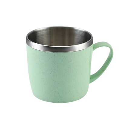 Double Layer Stainless Steel Drinking Mug