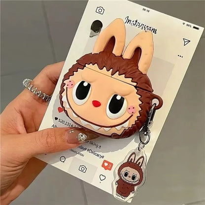 Cute 3D Cartoon Silicone AirPods Case
