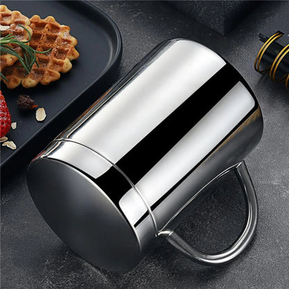 Steel Sipper Mug with Lid