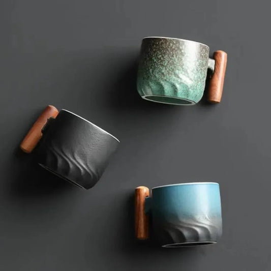 Retro Ceramic Coffee Cup