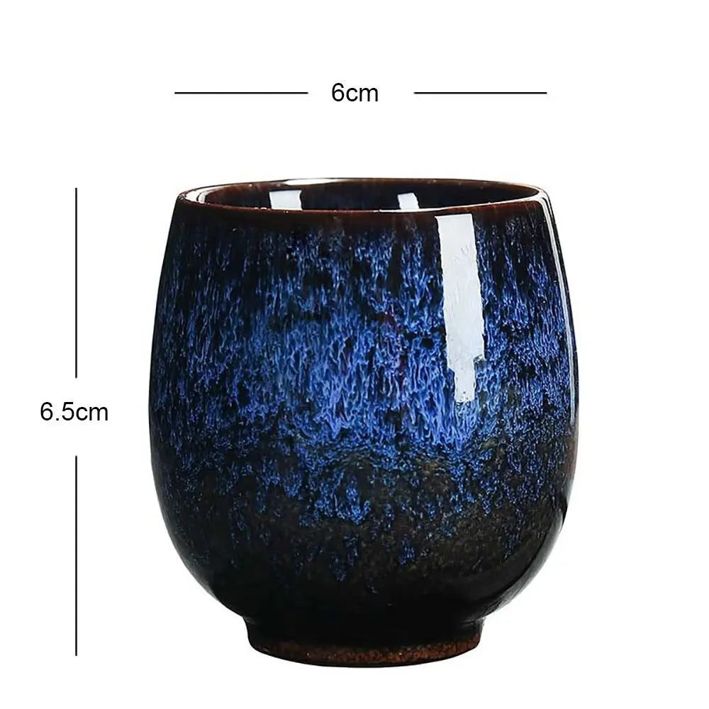 Japanese-Style Kiln-Fired Ceramic Cup