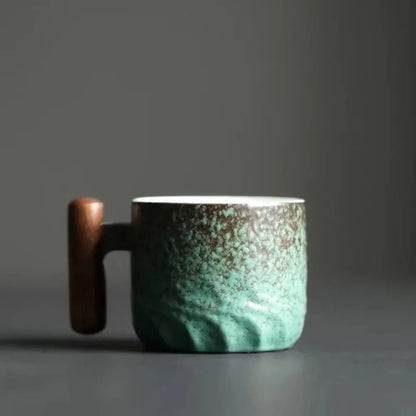 Retro Ceramic Coffee Cup
