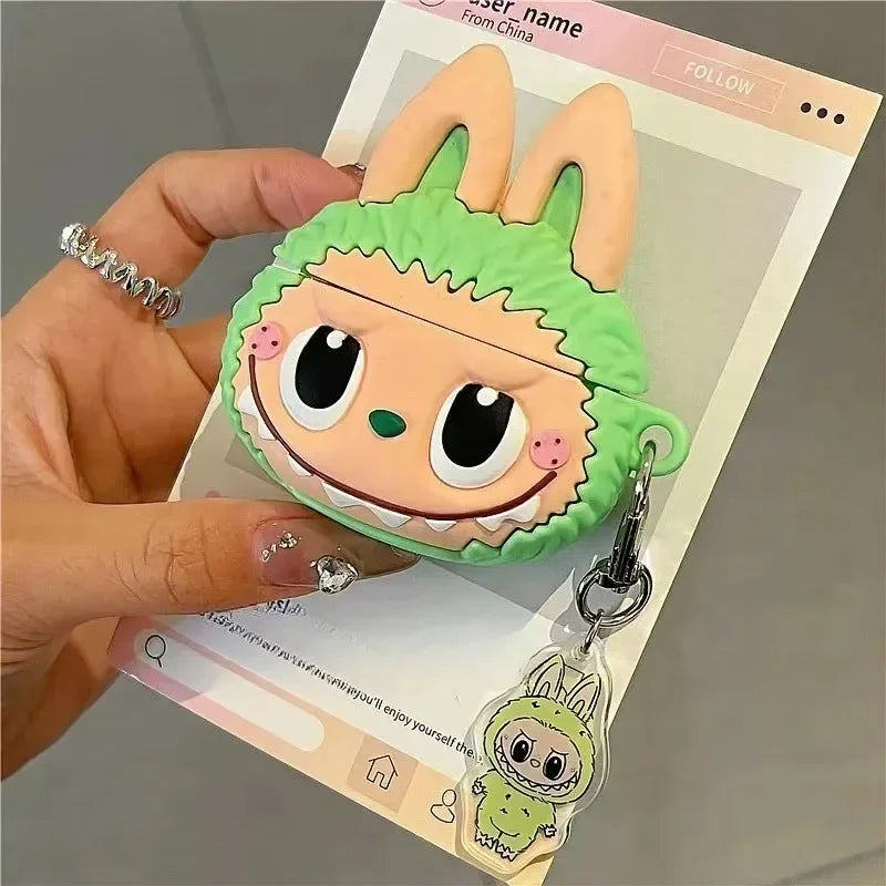 Cute 3D Cartoon Silicone AirPods Case