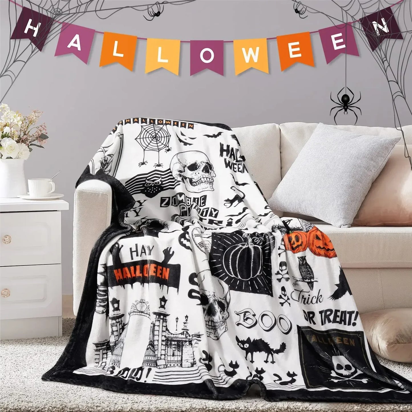 Halloween Throw Blanket
