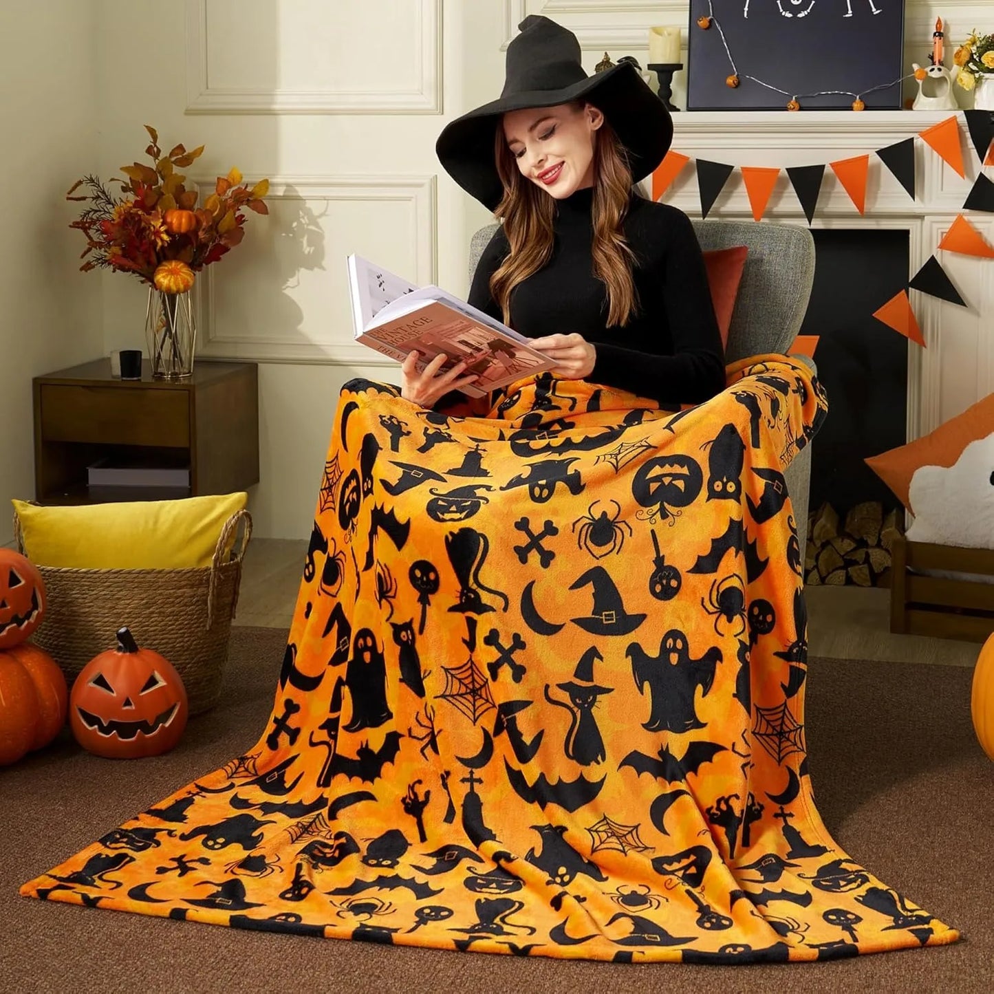 Halloween Throw Blanket