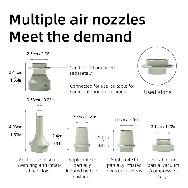 Mini Wireless Electric Air Pump