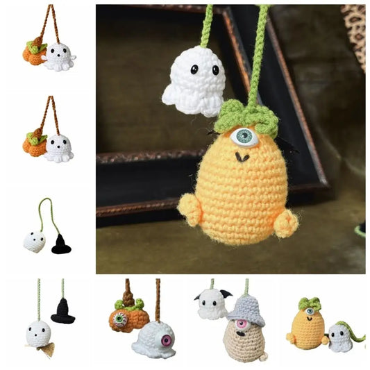 Handmade Crochet Halloween Hanging Pendant