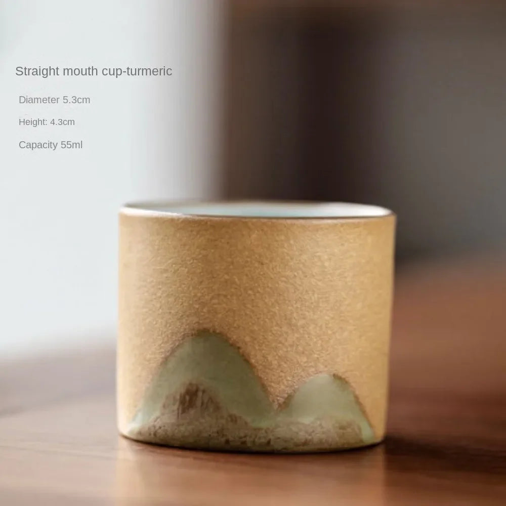 Retro Ceramic Coffee Cup