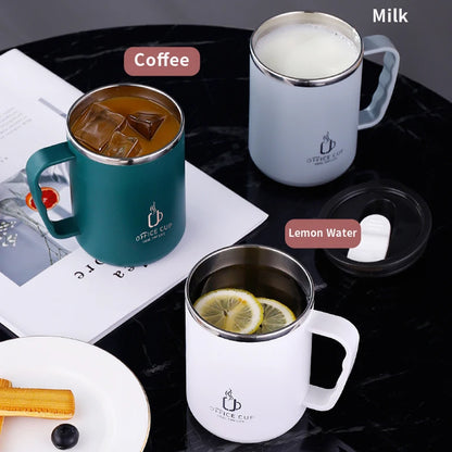 Double-Layer Stainless Steel Travel Mug 500ml