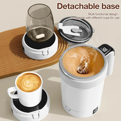Magnetic Stirring Mug - Rechargeable Mixer Tumbler