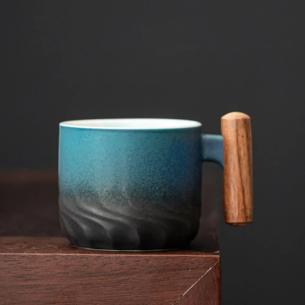 Retro Ceramic Coffee Cup