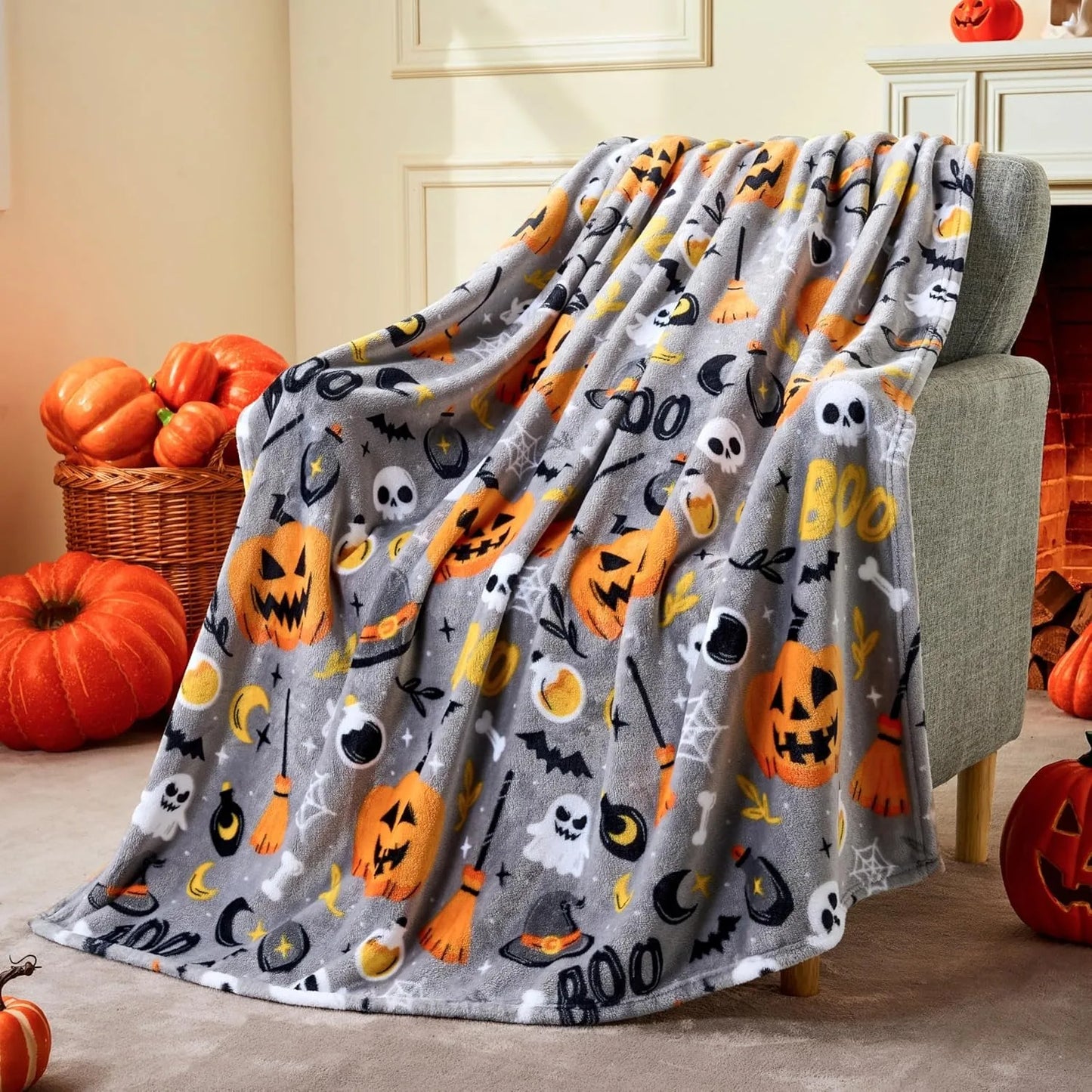 Halloween Throw Blanket