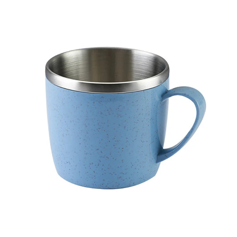 Double Layer Stainless Steel Drinking Mug