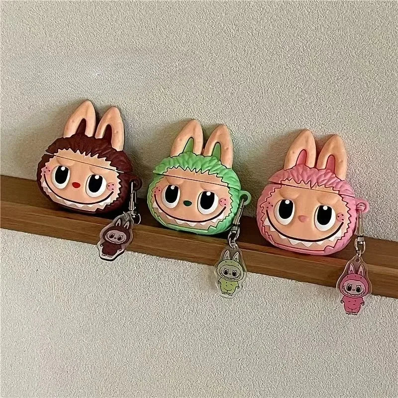 Cute 3D Cartoon Silicone AirPods Case