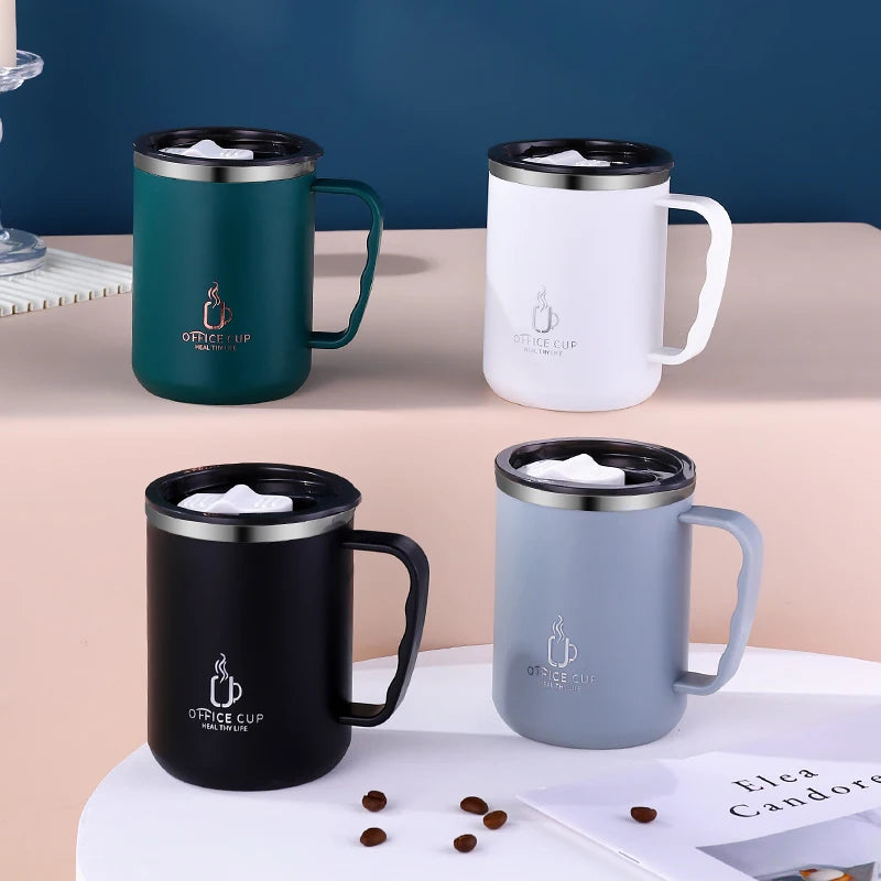 Double-Layer Stainless Steel Travel Mug 500ml