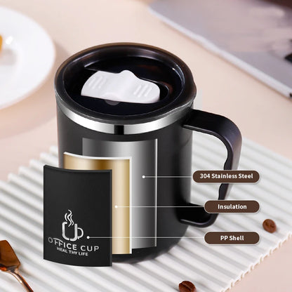 Double-Layer Stainless Steel Travel Mug 500ml