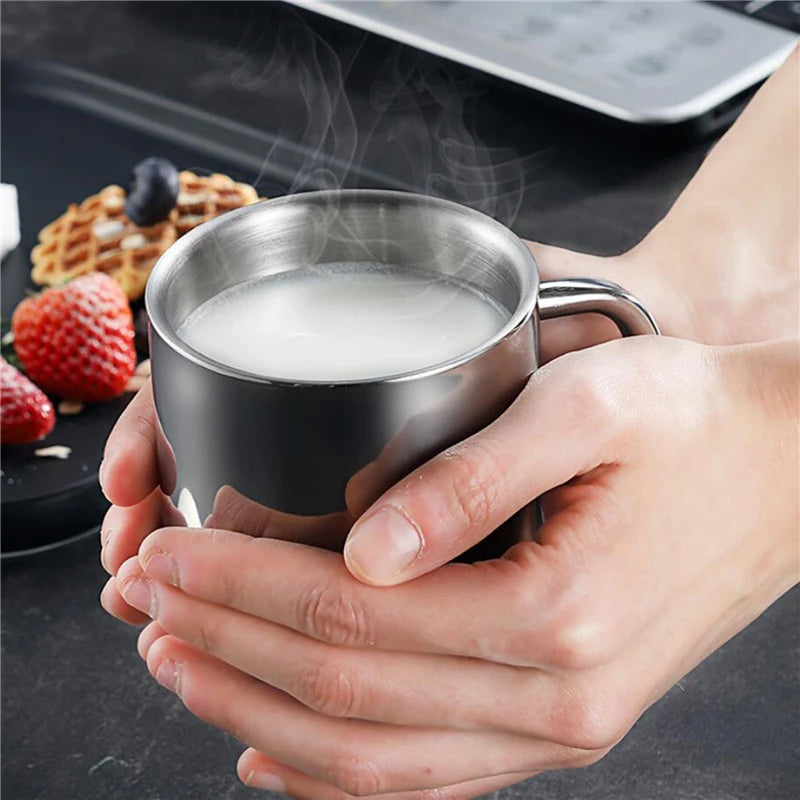 Steel Sipper Mug with Lid