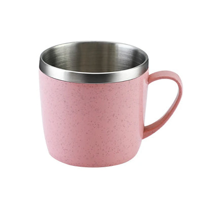 Double Layer Stainless Steel Drinking Mug
